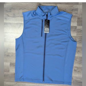 Men's Blue Softshell Vest