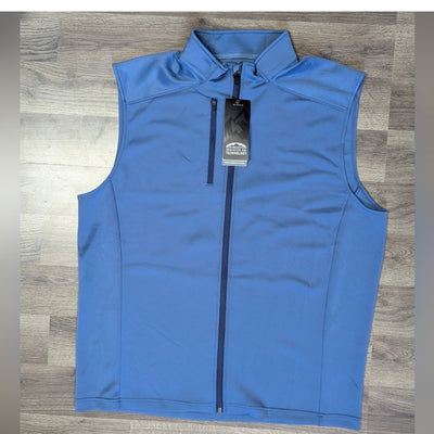 Men's Blue Softshell Vest