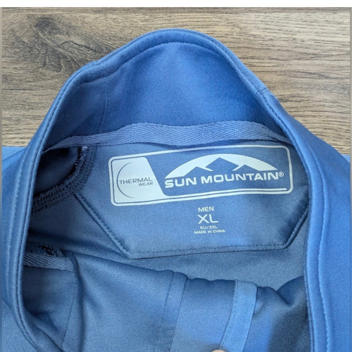 Men's Blue Softshell Vest