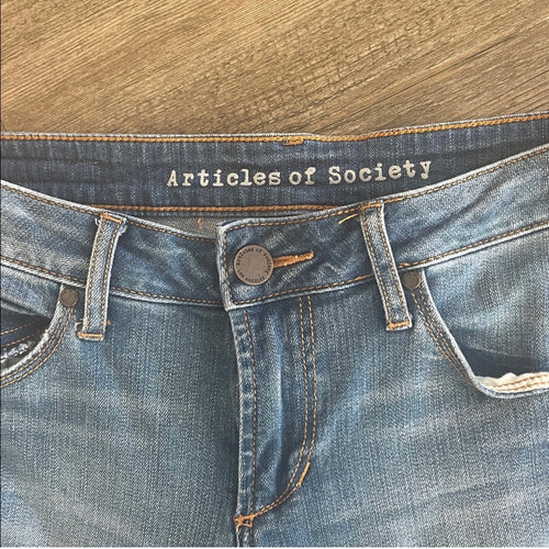 Articles Of Society Light Blue Skinny Jeans