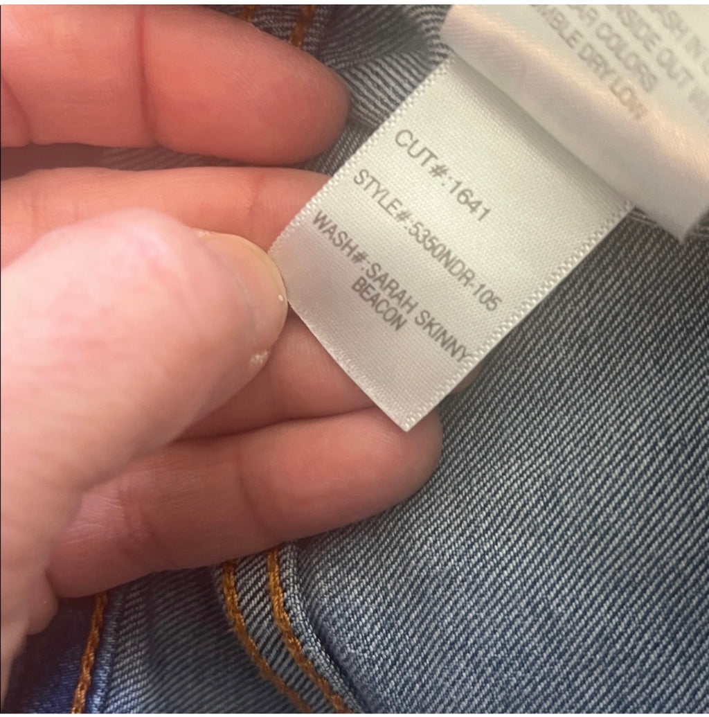 Articles Of Society Light Blue Skinny Jeans