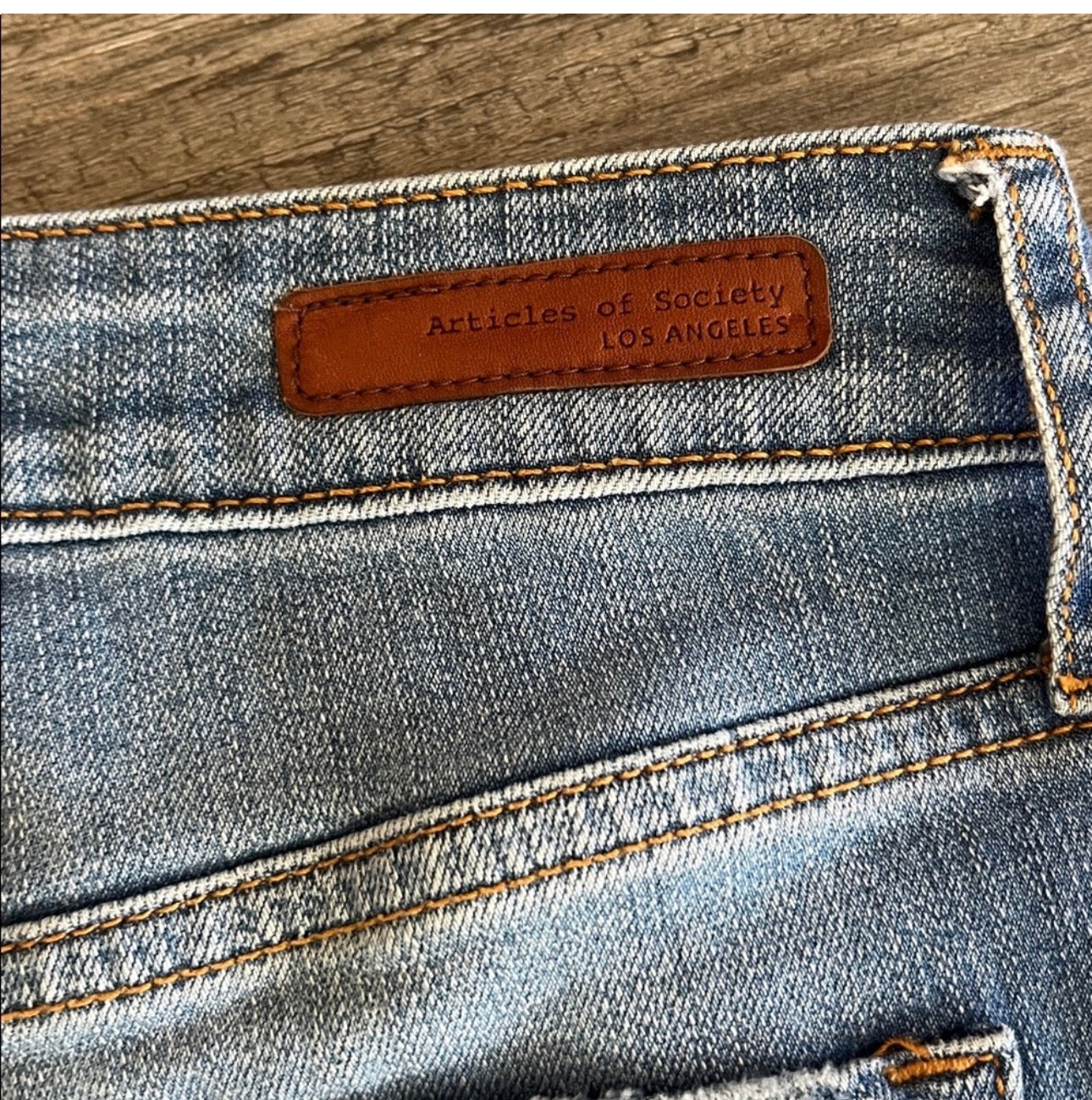 Articles Of Society Light Blue Skinny Jeans