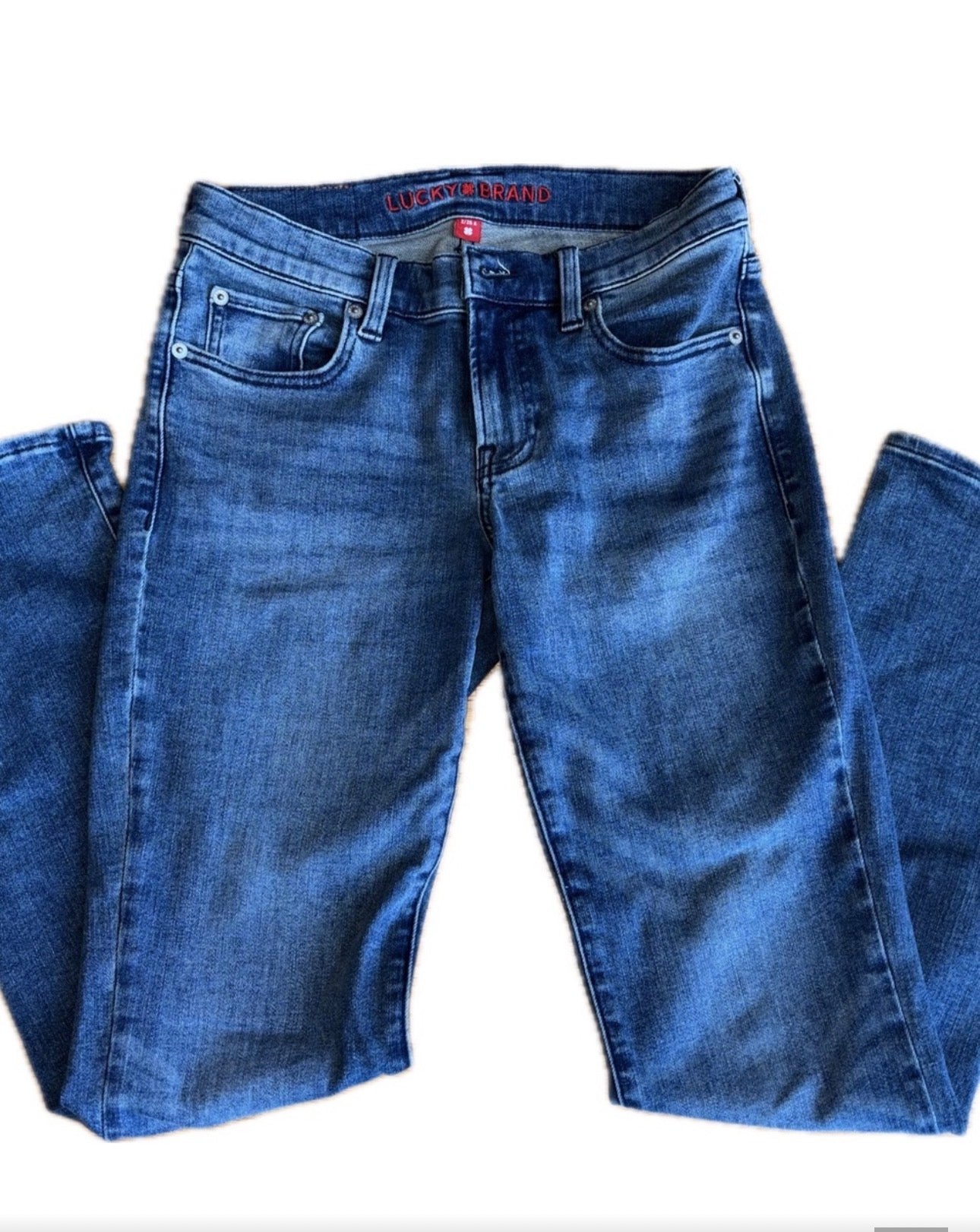 Lucky Brand Blue Straight Leg Jeans