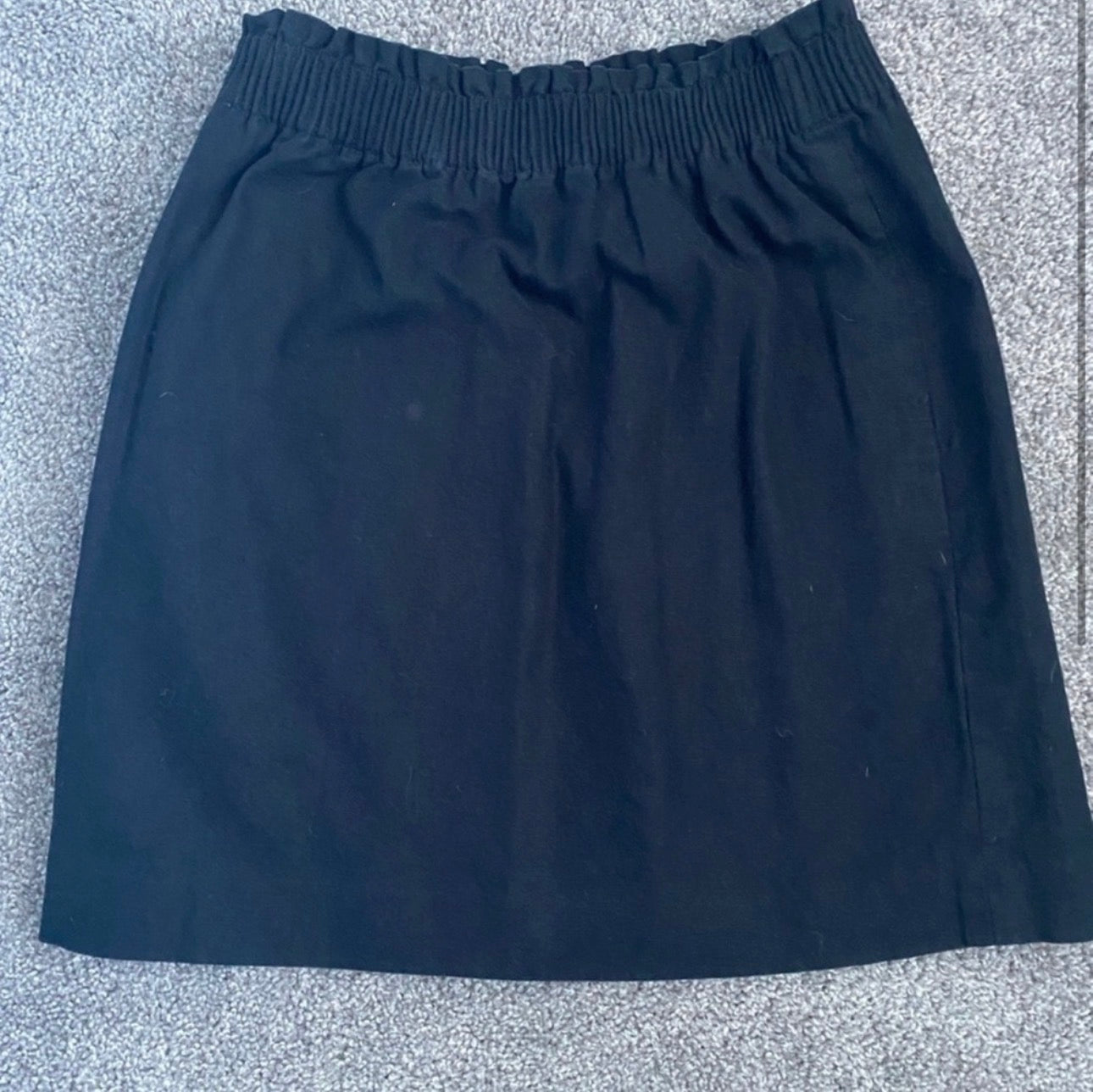 J. Crew Black Mini Skirt