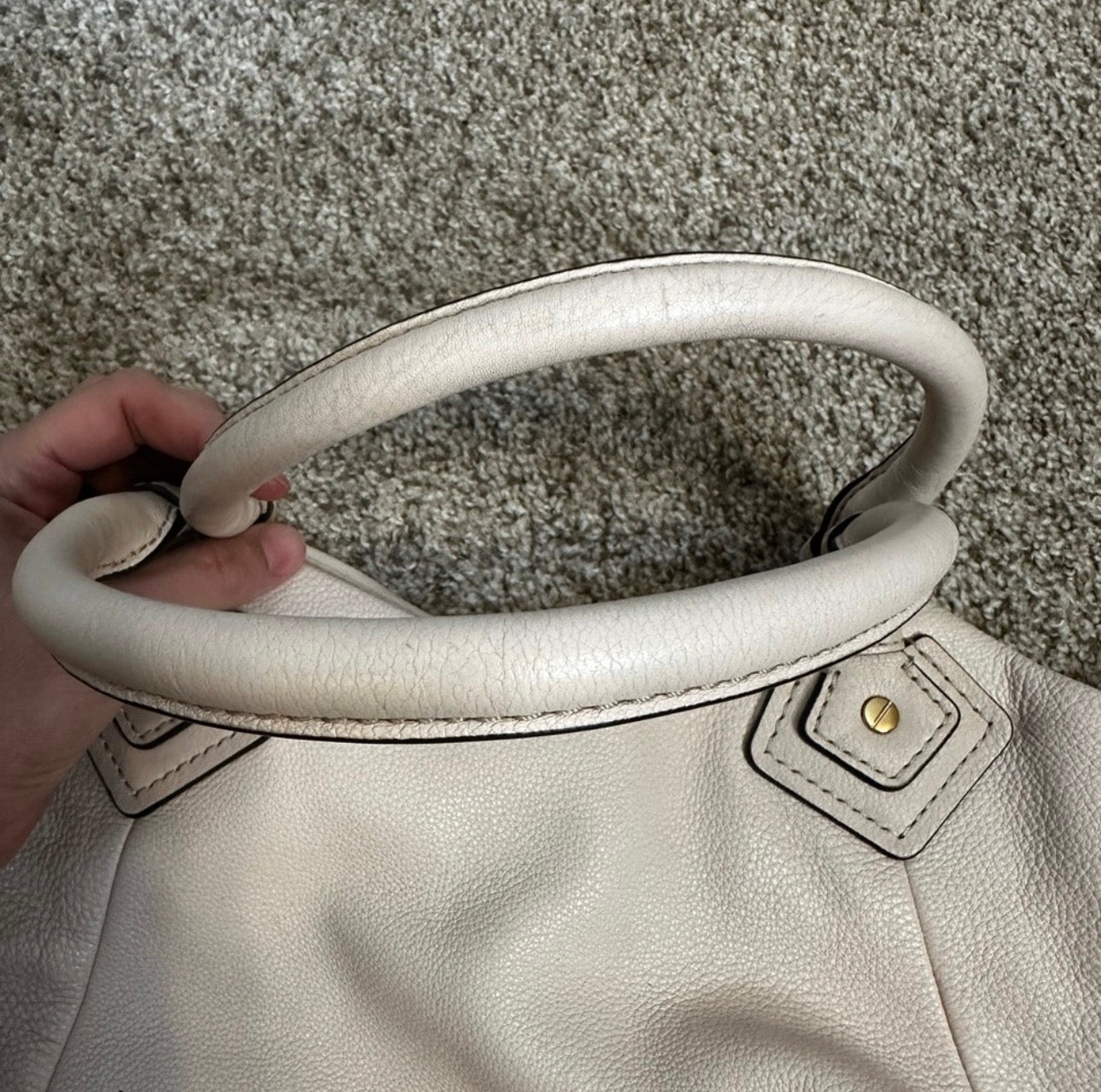 Marc Jacobs Cream Shoulder Bag