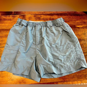 AFTCO Teal Blue Men's Cargo Fishing Shorts Size 38